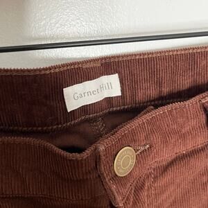 Garnet Hill | Jeans | Garnet Hill Corduroy Jeans Pants Womens 8 Brown ...